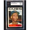 Image 1 : 1964 TOPPS NO.55 ERNIE BANKS (KSA 8.5)