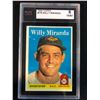 Image 1 : 1958 TOPPS NO.179 WILLY MIRANDA (KSA 8)