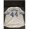 Image 1 : REGGIE JACKSON SIGNED YANKEES PRO STYLE JERSEY (JSA COA)