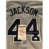 Image 2 : REGGIE JACKSON SIGNED YANKEES PRO STYLE JERSEY (JSA COA)