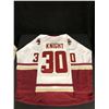 Image 1 : SPENCER KNIGHT SIGNED BOSTON COLLEGE UNDER ARMOUR HOCKEY JERSEY (JSA COA)