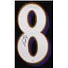 Image 2 : LAMAAR JACKSON SIGNED RAVENS PRO STYLE JERSEY (JSA COA)