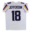 Image 1 : JUSTIN JEFFERSON SIGNED VIKINGS PRO STYLE JERSEY (BECKETT COA)