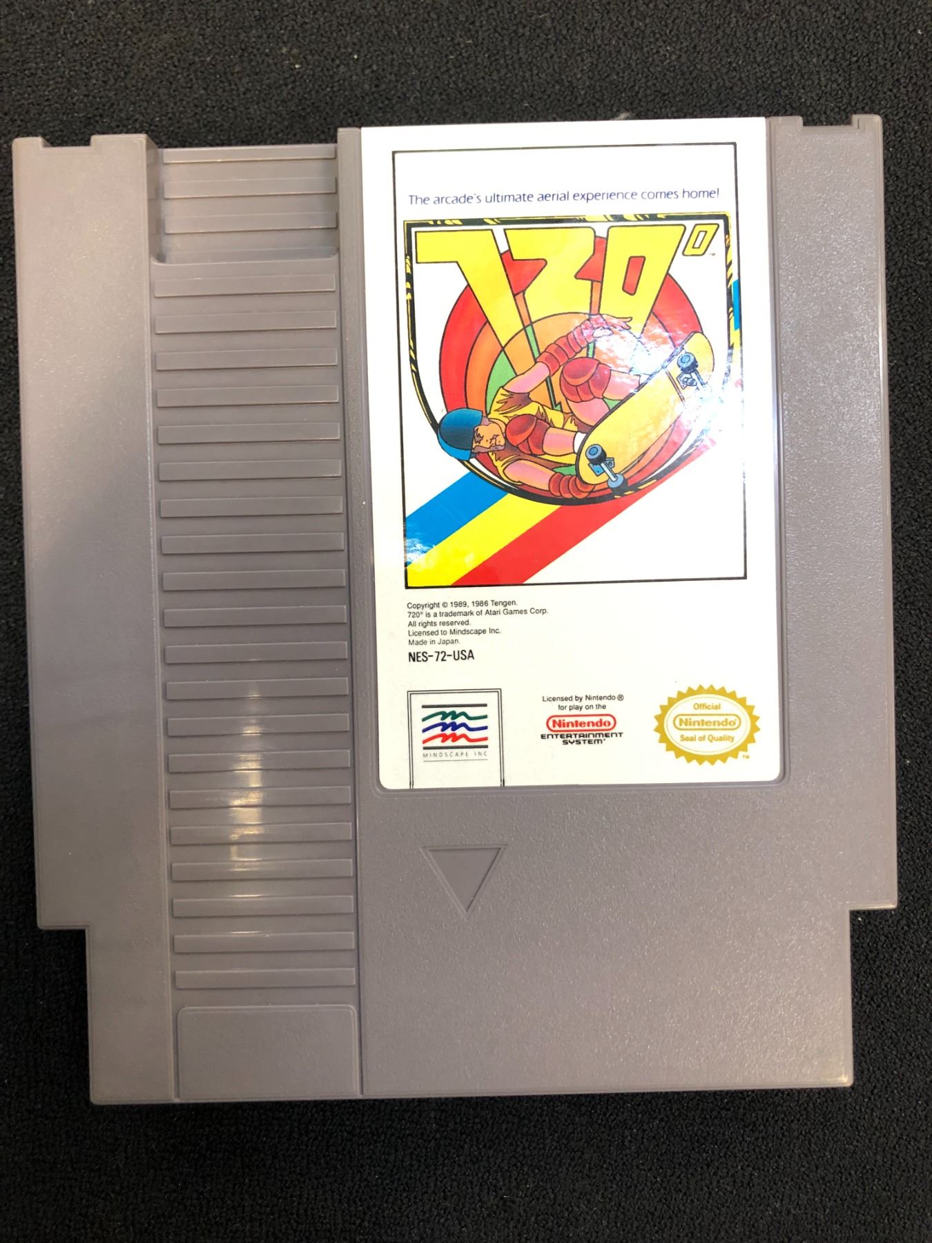 NINTENDO (NES) "720" VIDEO GAME