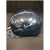 Image 2 : YOGI BERRA AND WHITEY FORD DUAL-SIGNED REPLICA YANKEES HELMET (SPORTSWORLD COA)