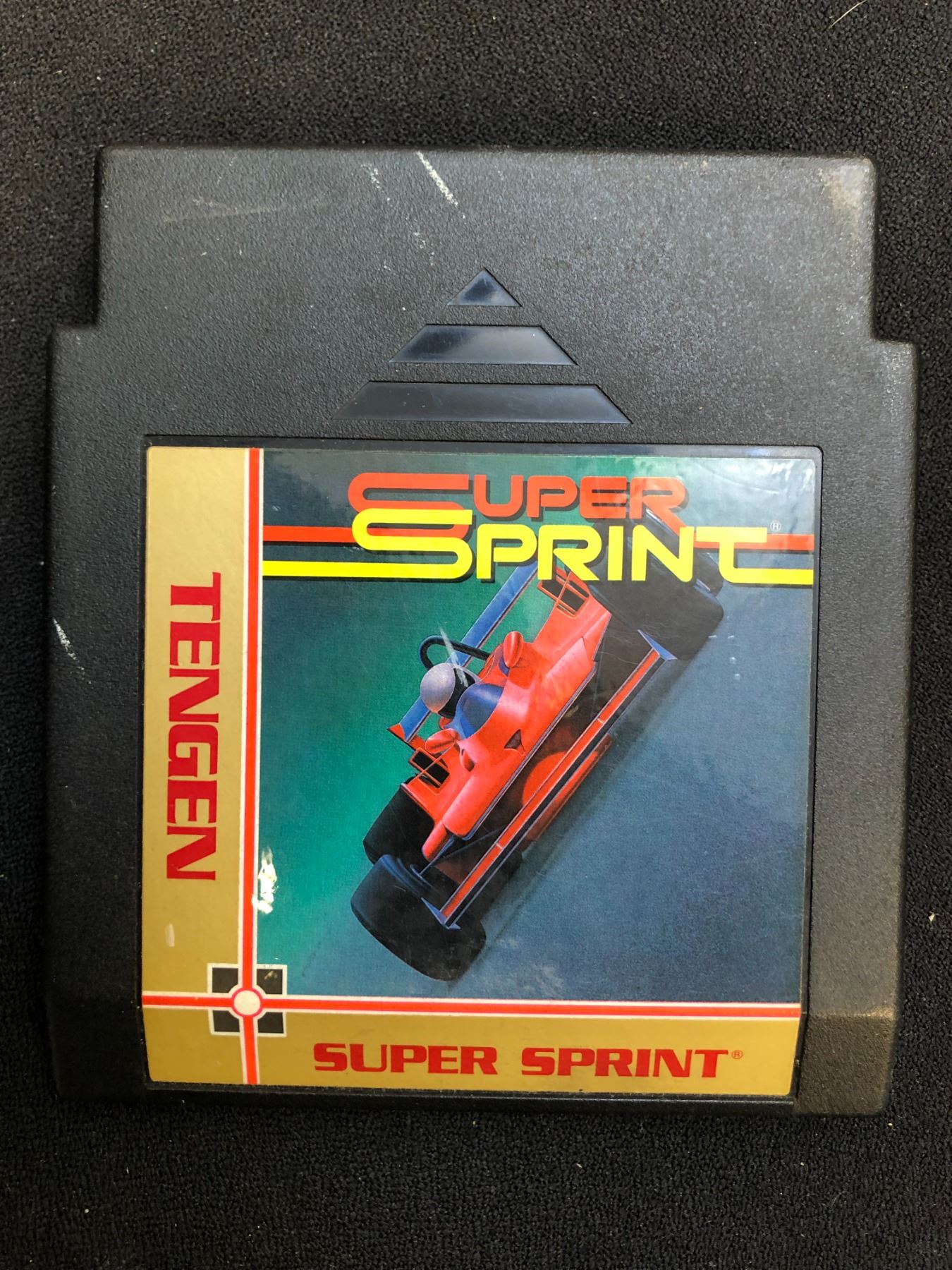 NINTENDO (NES) SUPER SPRINT VIDEO GAME