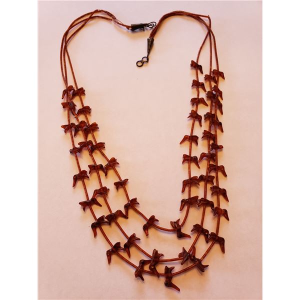 Amber Fetish necklace by Ron Upshaw 2nd photo