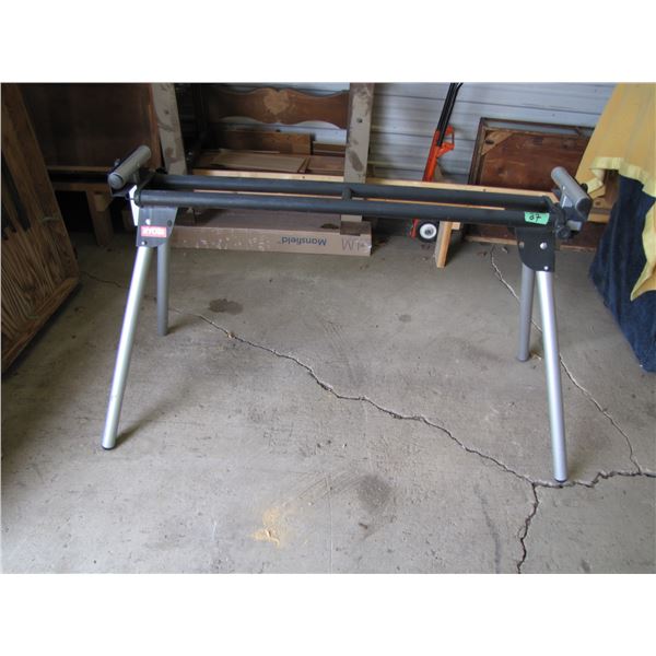 Folding miter saw stand
