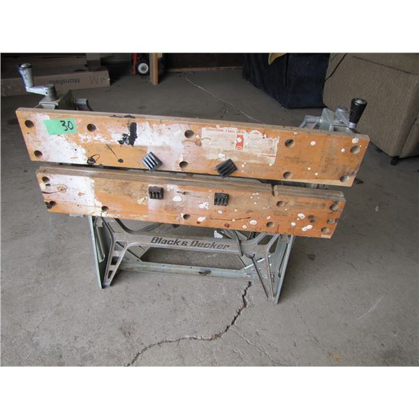 Black and Decker folding equipment stand