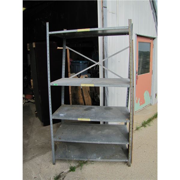 Heavy duty metal shelving 87x48x24