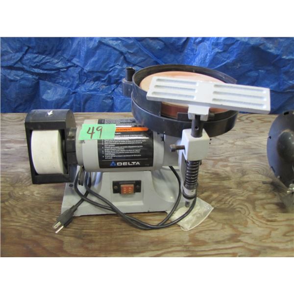 Delta sharpening station