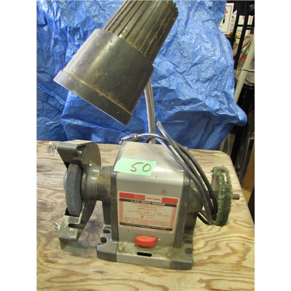 Craftsman 1/3 horsepower bench grinder