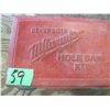 Image 2 : Heavy duty Milwaukee hole saw kit