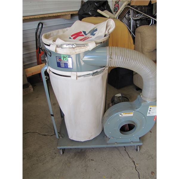 King Canada dust collector; Model KC3108C; 240 Volt with piping