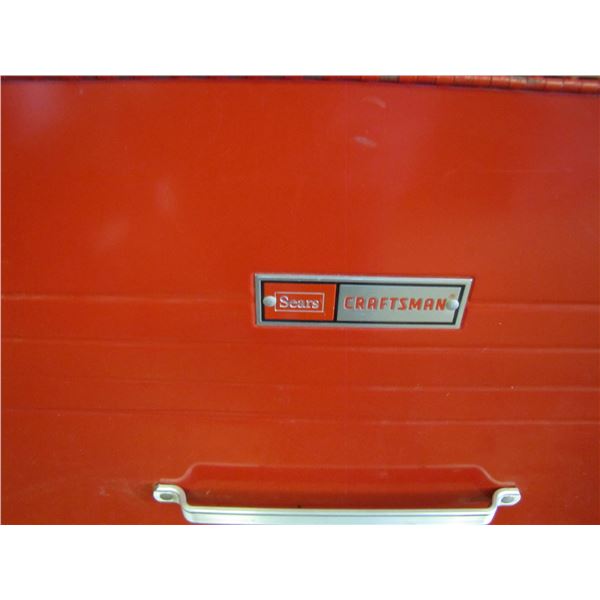 Sears Craftsman tool box no key and the box is locked