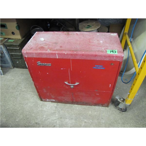 Snap on tool chest no key