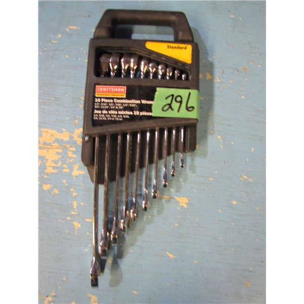 Craftsman combination wrench set standard