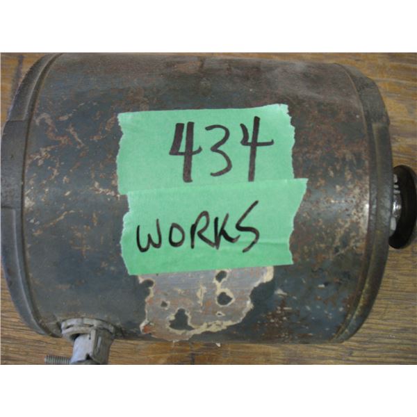 Electric motor half horsepower