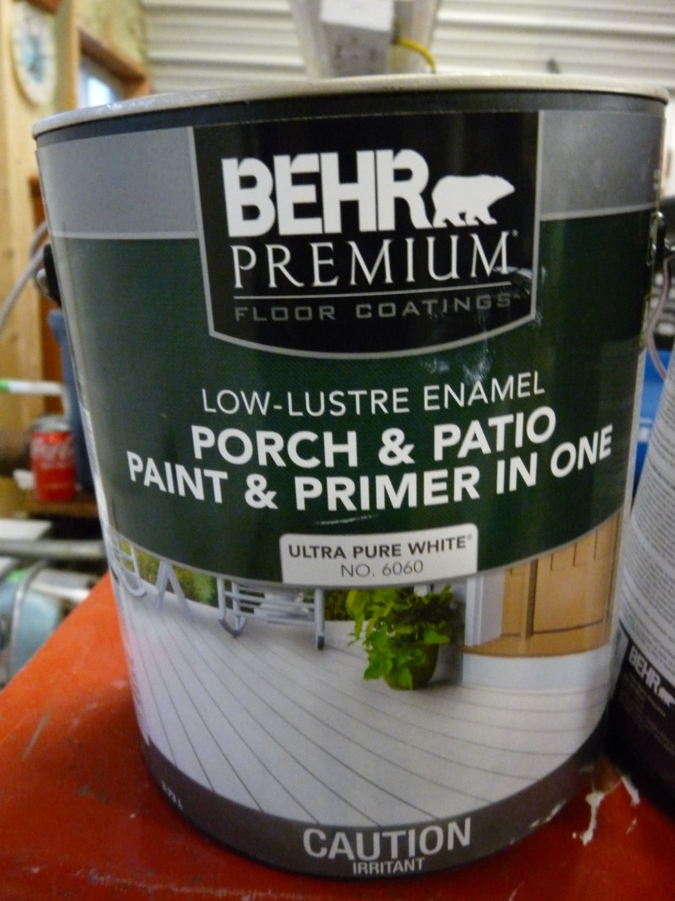 2 gallons of paint