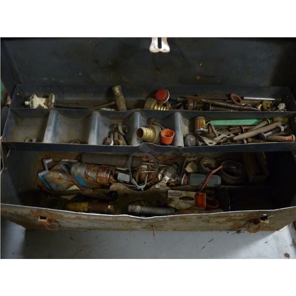 Lot of three tool boxes and assorted contents