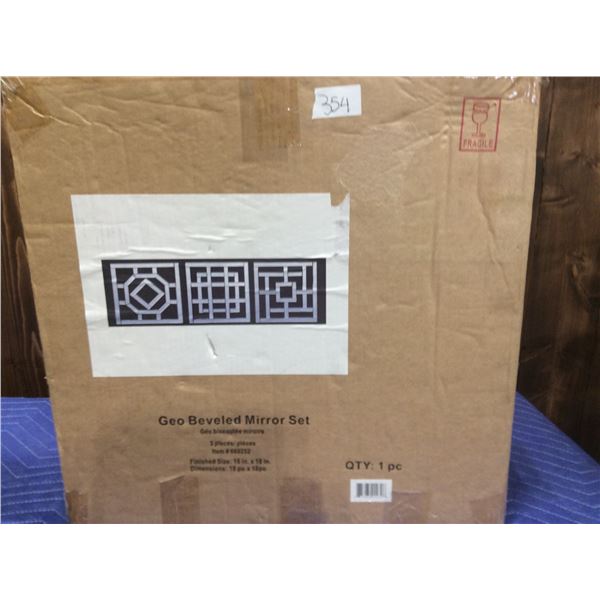 Geo 3piece Mirror Set**