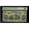 Image 1 : The Dominion Bank of Canada 1910 $10 #689496 CH-220-18-06 PMG VF25