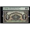 Image 1 : The Bank of Nova Scotia 1929 $5 #2257101 CH-550-34-02 PMG CH UNC64. Scarce in th