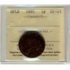Image 1 : 1885 Nfld 1¢ ICCS EF45.