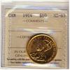 Image 1 : 1914 $10 Gold ICCS MS63.  Lots of lustre.