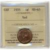 Image 1 : 1935 1¢ ICCS MS65RD.
