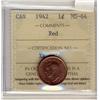 Image 1 : 1942 1¢ ICCS MS64RD.