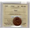 Image 1 : 1946 1¢ ICCS MS64RD.