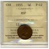 Image 1 : 1955 1¢ NSF ICCS F12.