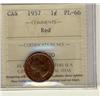 Image 1 : 1957 1¢ ICCS PL66RD.