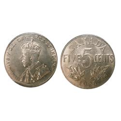 1925 5¢ ICCS MS64.  WOW!!!  Tied for finest graded. Amazing lustre with great fi