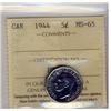 Image 1 : 1944 5¢ ICCS MS65.