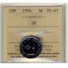 Image 1 : 1954 5¢ SF ICCS PL65.
