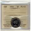 Image 1 : 1956 5¢ ICCS PL65.