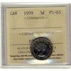 Image 1 : 1959 5¢ ICCS PL65.