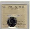 Image 1 : 1965 5¢ ICCS MS65.