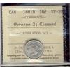 Image 1 : 1881H 10¢ Obv 2 ICCS VF20 Cleaned.