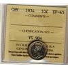 Image 1 : 1934 10¢ ICCS EF45.