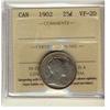 Image 1 : 1902 25¢ ICCS VF20.