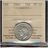 Image 1 : 1946 25¢ ICCS MS60.