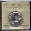 Image 1 : 1954 50¢ ICCS PL65.