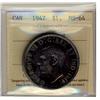 Image 1 : 1947 $1 Blunt ICCS MS64.  Superb Tone and eye appeal.