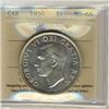 Image 1 : 1950 $1 ICCS MS66.
