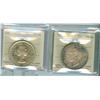 Image 1 : 1951 & 1955 $1 ICCS MS64.  Lot of 2 coins both lustrous.