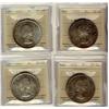 Image 1 : 1957 $1 1 WL ICCS MS62.  Lot of 4 coins.