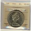 Image 1 : 1965 $1 SmBds Ptd 5 ICCS MS64 Cameo.